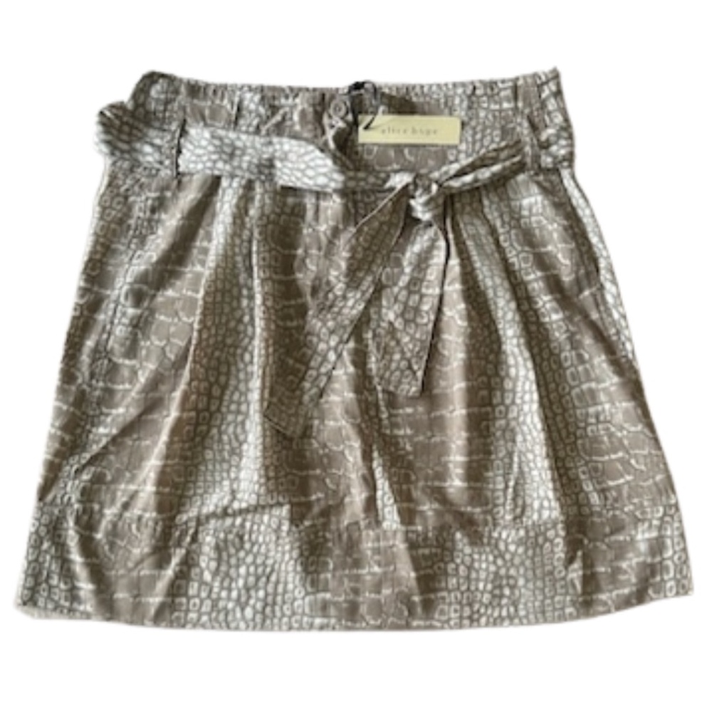 Alice Hope - Skirt with matching belt - python print